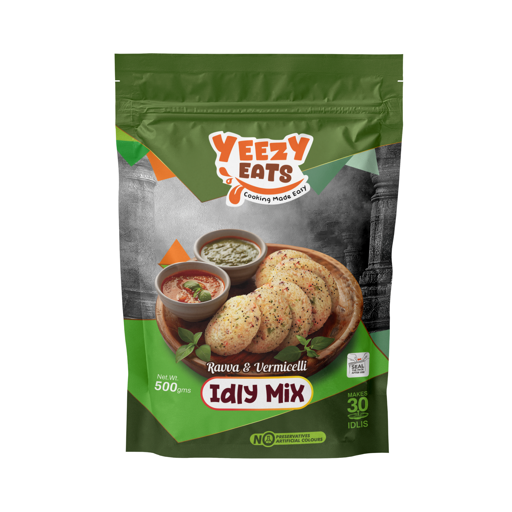 Yeezy Eats Idly Mix – Rava & Vermicelli | Instant